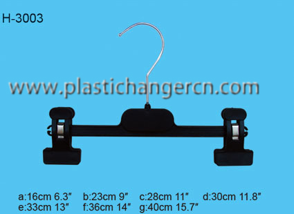 plastic skirt hanger