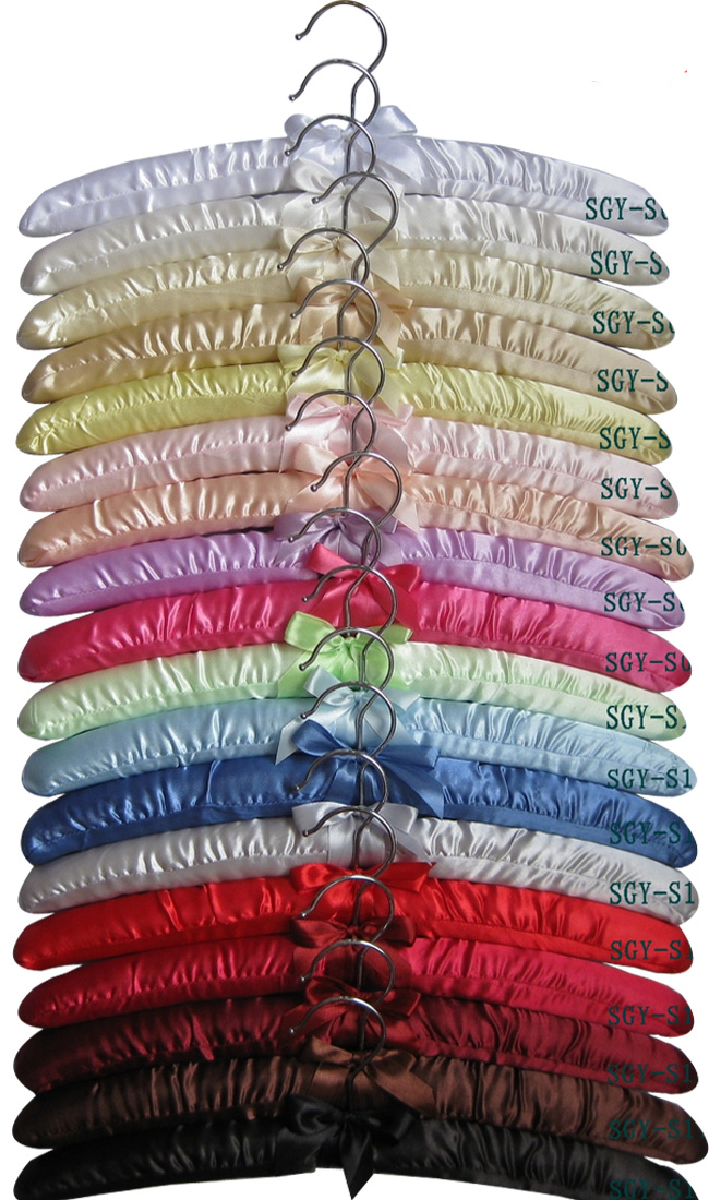 7511 color satin hanger