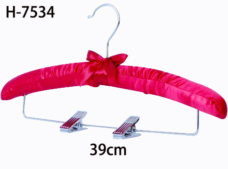 7534 satin pant hanger