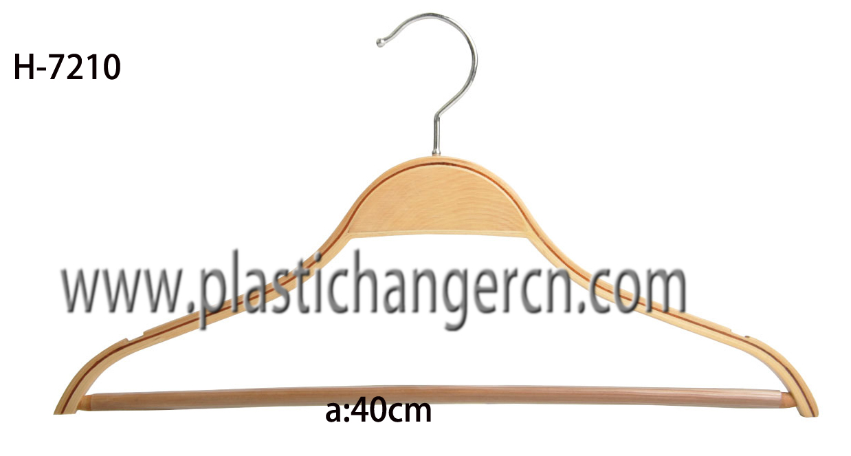 7210 laminated wood suit hanger